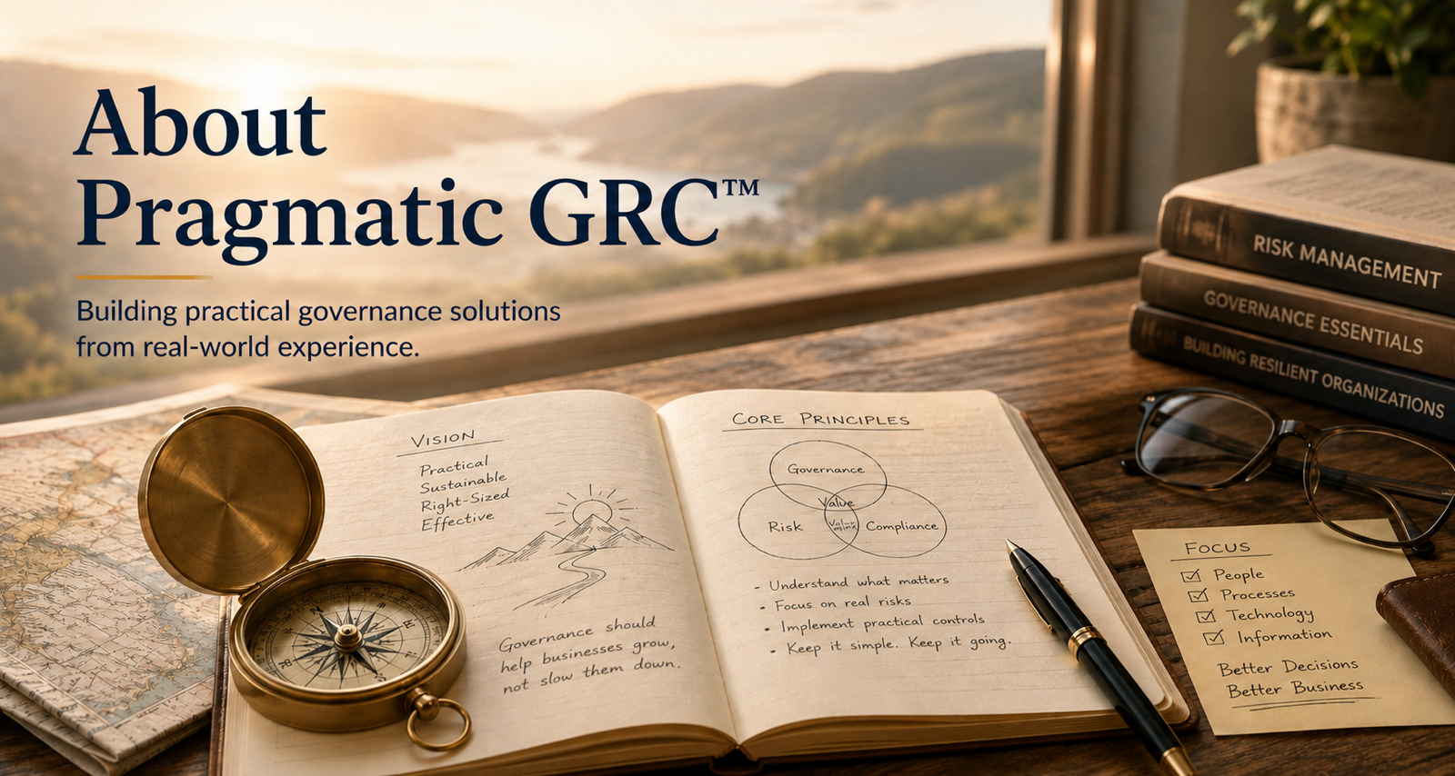 About Pragmatic GRC. Building practical governance solutions from real-world experience.